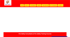 Desktop Screenshot of fire-safety.ie